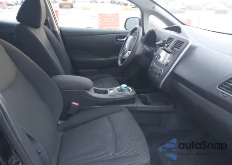 2017 Nissan Leaf S z USA, uszkodzony, nr VIN 1N4BZ0CP1HC302551